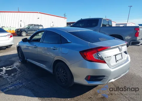 2019 Honda Civic Lx из США, поврежденный, VIN 19XFC2F6XKE046163